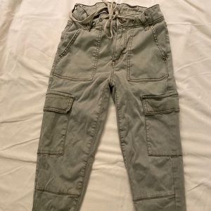 light green comfortable pants